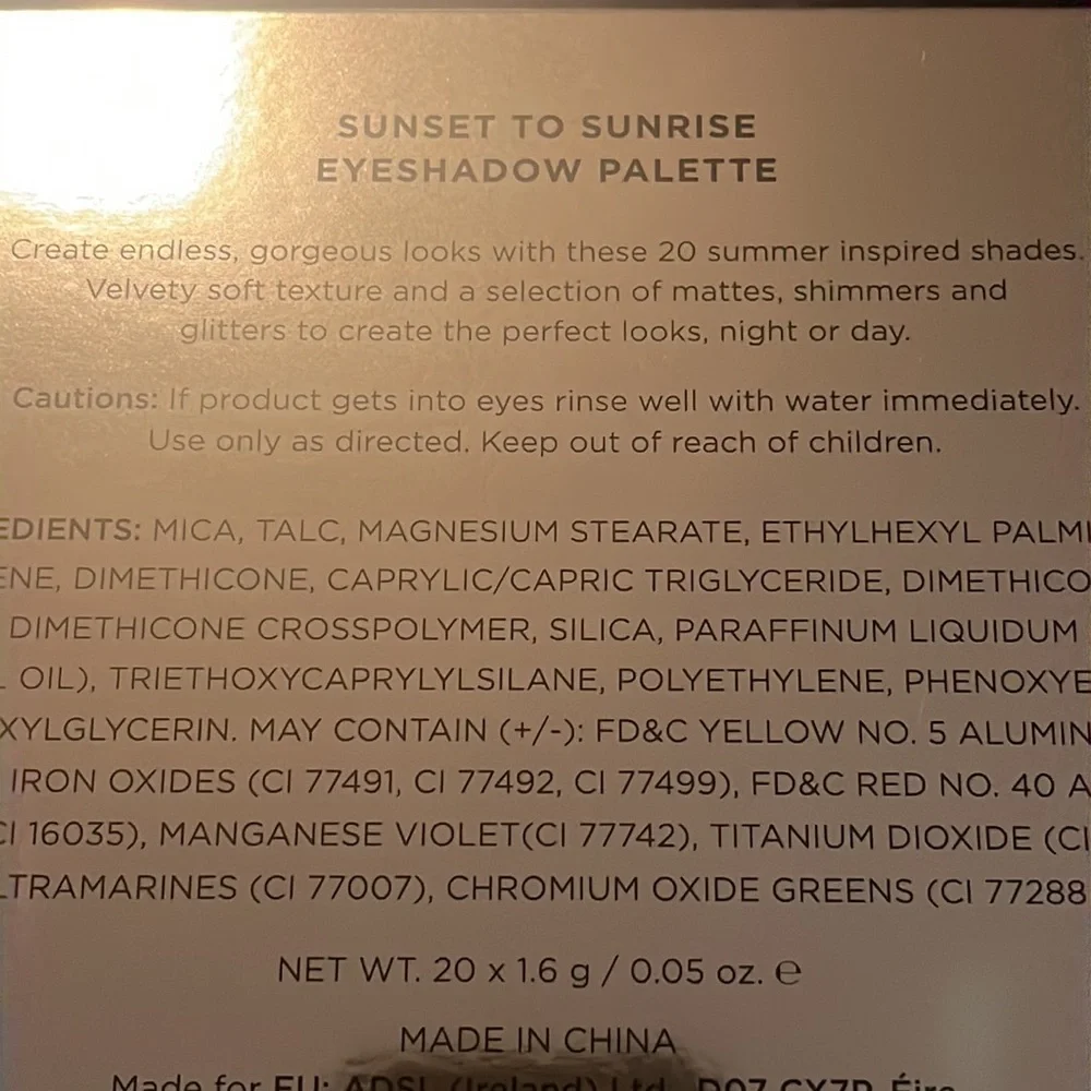 NIB ICONIC LONDON
Sunrise Eyeshadow Palette - Picture 5 of 6